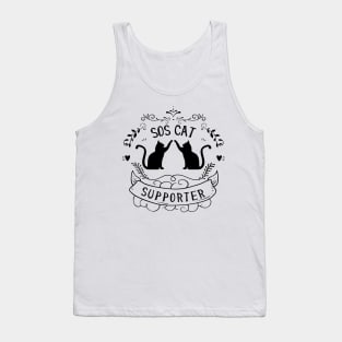 SOS Cat Supporter Tank Top